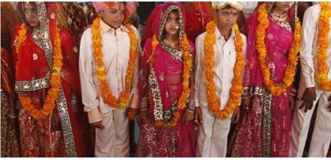 کم عمر لڑکیوں کی شادی میں جنوبی ایشیاء پہلے نمبر ہے ۔ یونیسف Humgaam News 