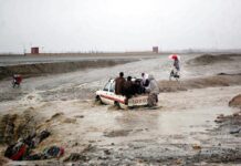 پاکستانی مقبوضہ بلوچستان؛ مختلف شہروں میں مزید بارشوں کی پیشگوئی