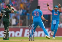 کرکٹ ولڈکپ 2023: پاکستان کا بھارت کے سامنے شکست