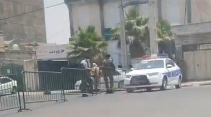 زاہدان مکی مسجد کے ارد گرد فوجی دستوں کی بڑی موجودگی