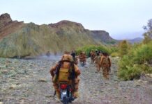 زرغون میں قابض پاکستانی فورسز کی جارحیت، کئی مقامات پر بھاری شیلنگ