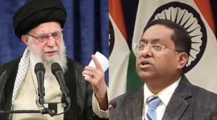 نئی دہلی نے ہندوستانی مسلمانوں کے بارے میں خامنہ ای کے تبصرے پر انکو آئینہ دیکھایا