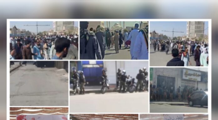 شہدائے دزاپ کی دوسری برسی کے موقع پر احتجاج اور مظاہرے ، قابض ایرانی فورسز نے دزاپ سمیت کئی شہروں میں سیکیورٹی سخت کر دیا ۔ ھمگام رپورٹ