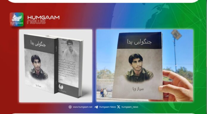 سرباز وفا کی تحریروں پر مشتمل کتاب “جنگولیں پدا” شائع