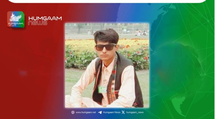 ڈیرہ بگٹی: پاکستانی فوج اور آئی ایس آئی کے ہاتھوں بلوچ نوجوان زاہد بگٹی جبری طور پر لاپتہ