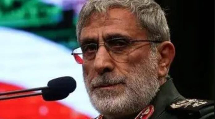 اسماعیل قاانی اسرائیل کے لیے جاسوسی کے الزام میں گرفتار اور پوچھ گچھ کی زد میں ہیں