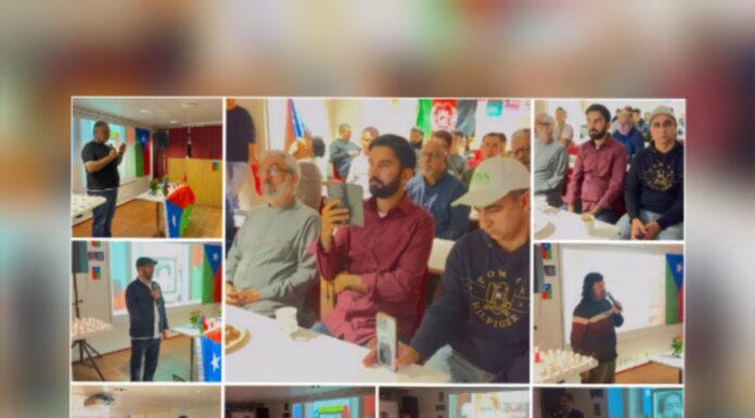 فن لینڈ میں 13 نومبر کی مناسبت سے شہدائے بلوچستان کی یاد میں پروگرام کا انعقاد