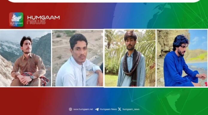 اوتھل: لسبیلہ یونیورسٹی کے چار طلباء جبری طور پر لاپتہ