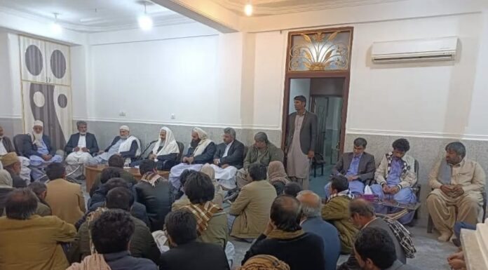 دزاپ، مولوی عبدالحمید اور دیگر کی ثالثی میں دو بلوچ قبائل کے درمیان پر امن صلح