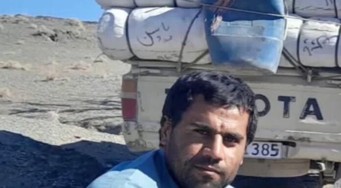 دزاپ، ٹریفک حادثے میں ایک شخص جانبحق