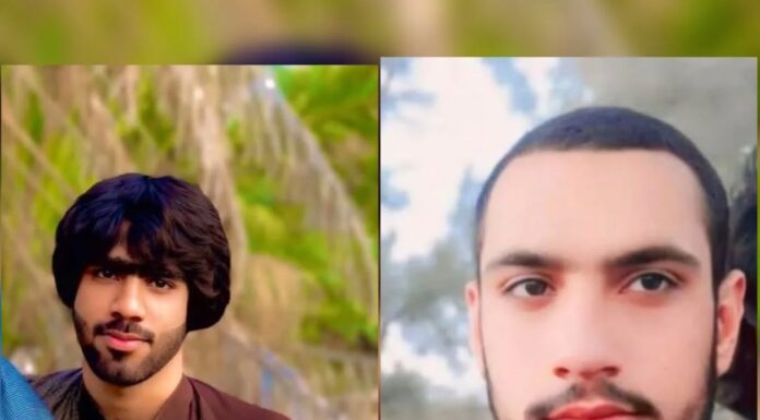سیب و سوران میں نامعلوم مسلح افراد کی فائرنگ سے دو افراد قتل