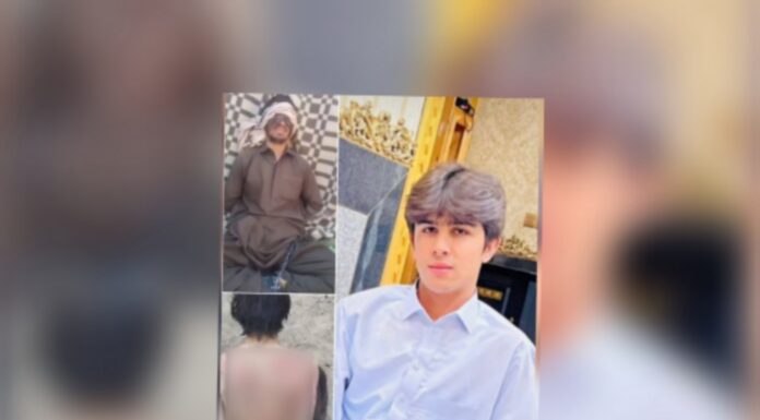 زاہدان سے ملنے والی نامعلوم شخص کی لاش کی شناخت مغوی حکمت نورزہی کے نام سے ہوئی ۔