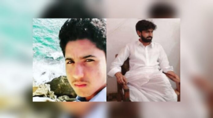 لاہور سے ایک بلوچ طالب علم قابض پاکستانی فورسز کے ہاتھوں لاپتہ ، کیچ سے ایک نوجوان بازیاب