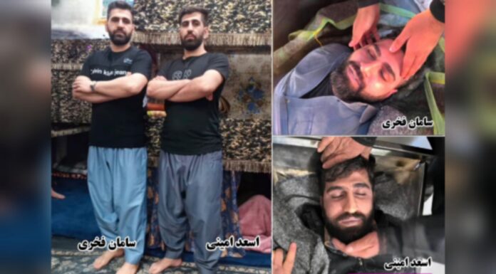 جیرفت جیل میں دو کرد قیدیوں کو پھانسی دے دی گئی۔