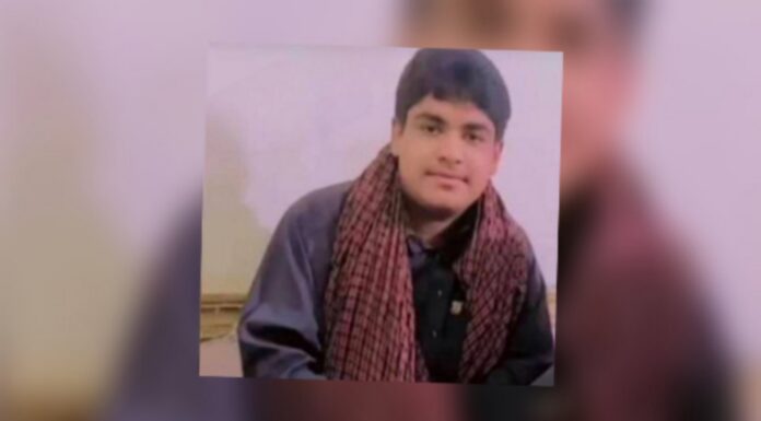 پہرہ: میں نامعلوم مسلح افراد کی فائرنگ سے ایک نوجوان جاں بحق