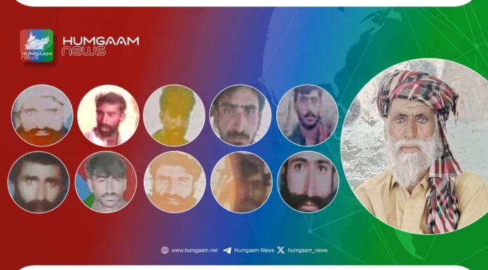 شہید آحمد خان شیرانی کے فرزند زاعمری مری طویل علالت کے بعد انتقال کرگئے تدفین پنجگور میں ہوگی۔