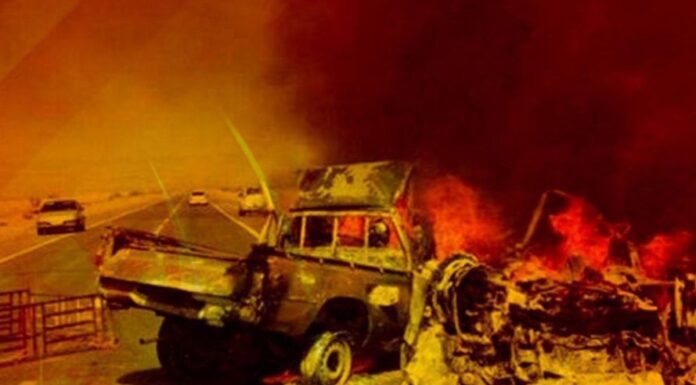 دزاپ: ٹریفک حادثے میں ایک شخص جاں بحق 17 زخمی