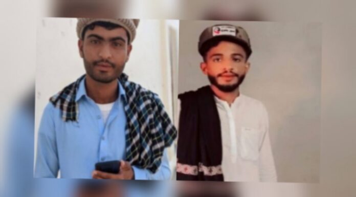 2 طالب قابض پاکستانی فورسز کے ہاتھوں علم جبری لاپتہ ، سوراب سے چار افراد بازیاب