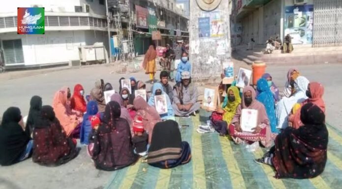 تربت میں شاہ جہان برکت کی بازیابی کے لیے لواحقین کا دھرنا تاحال جاری، بازیابی کیلئے کوئی پیشرفت نہ ہو سکی