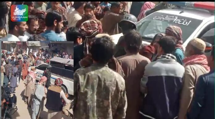 وڈھ میں سی ٹی ڈی کی جانب سے نجی سکیورٹی اہلکار کو اغوا کرنے کی کوشش، عوام کے ردعمل پر نجی سکیورٹی بازیاب