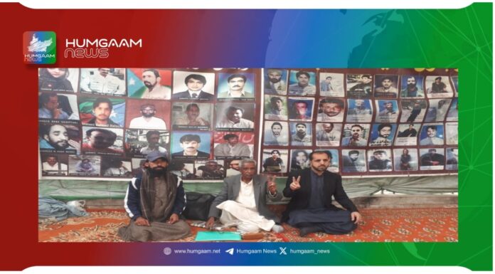 5733 ویں دن بھی جبری گمشدگیوں کے خلاف وی بی ایم پی کا احتجاج جاری