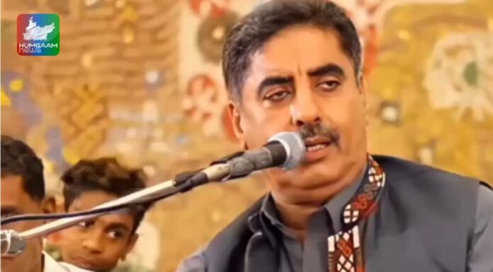 بلوچی زبان کے مشہور گلوکار کے گھر پر مسلح افراد کی فائرنگ