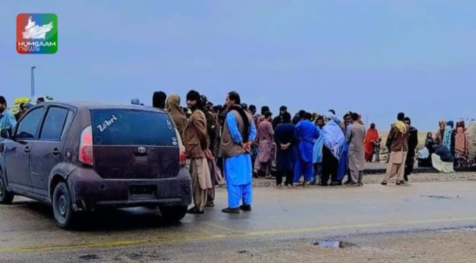 سوراب ،زہری سے لاپتہ 9 افراد کی عدم بازیابی کیخلاف زیرو پوائنٹ کے مقام پر شال کراچی گوادر سی پیک شاہرائیں بند
