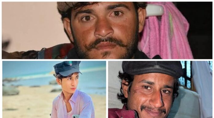 پسنی سے قابض پاکستانی فورسز نے تین افراد کو لاپتہ کردیا