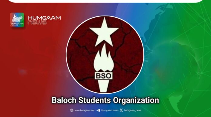 وحشیانہ ریاستی ظلم و جبر بلوچ عوام کی جمہوری و سیاسی جدوجہد کو کمزور نہیں کر سکتی، بلوچ طلباء منظم سیاسی و شعوری جدوجہد کا حصہ بن کر بلوچ قومی بقاء کی جنگ میں فیصلہ کن کردار ادا کریں ۔ بی ایس او