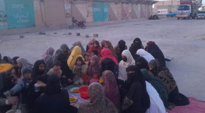 قلات قابض فورسز ہاتھوں جبری گمشدگیوں کے خلاف شال کراچی شاہراہ اور بازار بند