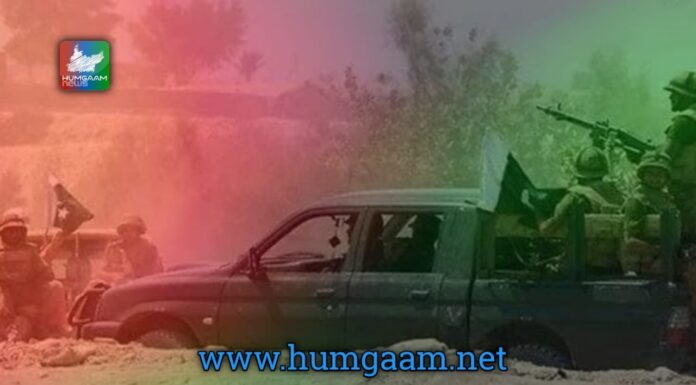 سوراب کے بعد پنجگور کے پہاڑوں میں ہیلی کاپٹروں کی گشت جاری رہا