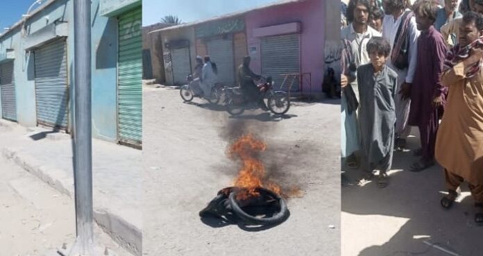 بلوچ یکجہتی کمیٹی کی مرکزی کال پر آج واشک بھر میں شٹر ڈاؤن ہڑتال اور پہیہ جام ہڑتال جاری ہیں۔