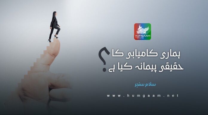 ہماری کامیابی کا حقیقی پیمانہ کیا ہے؟