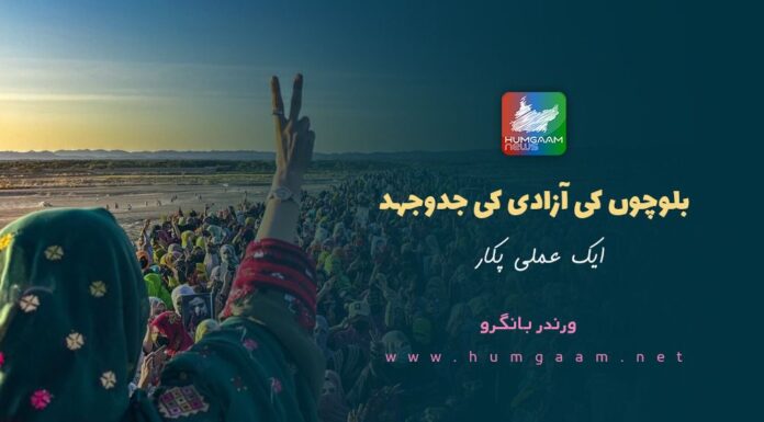 بلوچوں کی آزادی کی جدوجہد: ایک عملی پکار۔ ورندر بانگرو