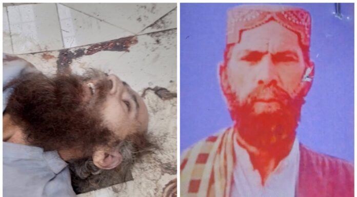 سنجاوی چوتیر میں شہید کئیے گئے افراد میں سے ایک شخص کی شناخت پہلے سے گمشدہ گل محمد مری کے نام سے ہوا ہے۔