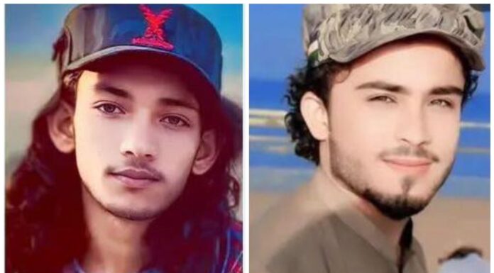 پسنی، قابض پاکستانی فورسز کے ہاتھوں دو نوجوان حبری لاپتہ کردیا