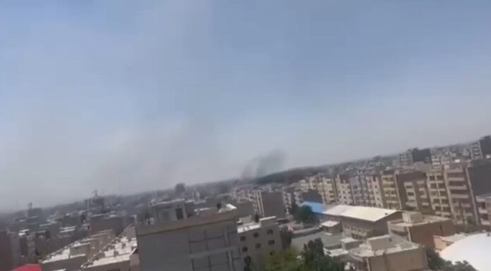 مغربی تبریز میں ایران کے فوجی ٹھکانوں پر اسرائیلی فضائی حملے
