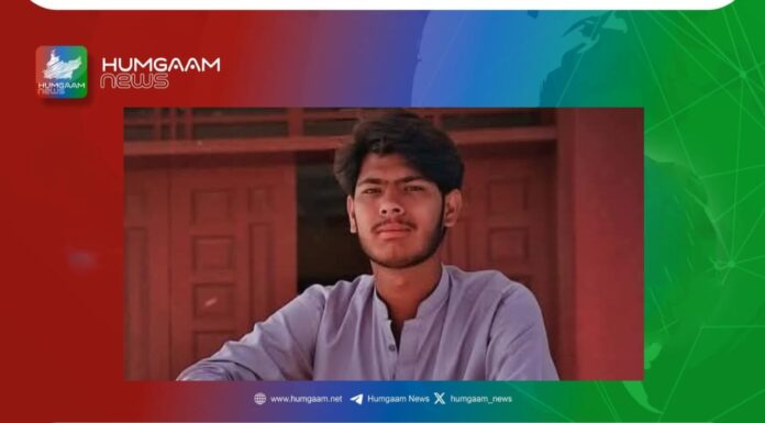 شال سے شہید عبدالحکیم کا نوجوان بیٹا پاکستانی فورسز کے ہاتھوں جبری لاپتہ
