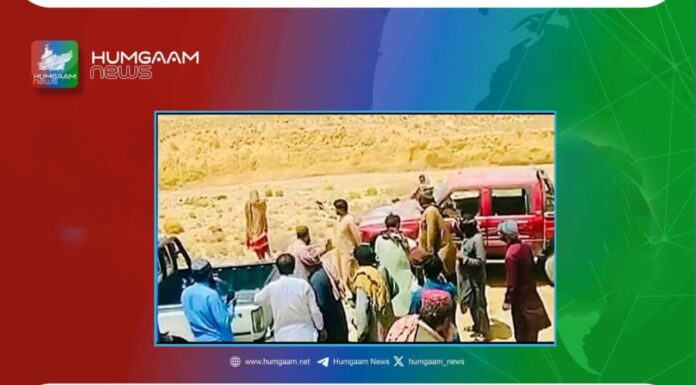 شال ڈغاری میں غیرت کے نام پر میاں بیوی قتل