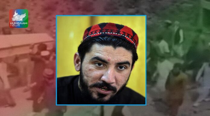 پنجابی جنریل رنجیت سنگھ کی پیروی کرتے ہوئے ، ہر روز پشتونوں کی قتل عام میں مصروف ہیں۔ منظور احمد پشتین