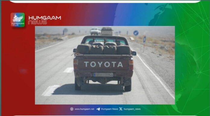 ایرانی قابض افواج کی جانب سے سرحدی علاقوں میں گیارہ بلوچ ایندھن برداروں کی گرفتاری کا دعوی