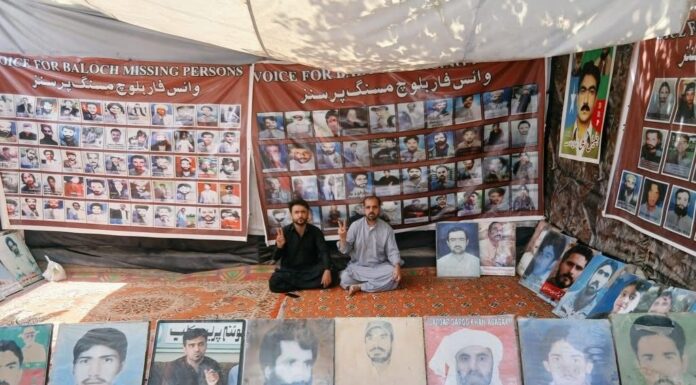 جبری گمشدگیوں کے خلاف وی بی ایم پی کے احتجاجی کیمپ کا 5895 واں روز، شےمرید رشید بلوچ کا اظہار یکجیتی