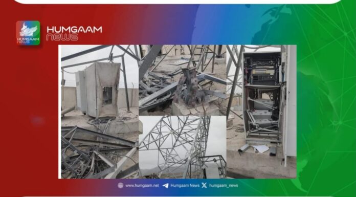 کیچ: پُل آباد میں موبائل ٹاور تباہ، منشیات کے اڈوں پر حملہ، ڈیتھ اسکواڈ کا کارندہ گرفتار