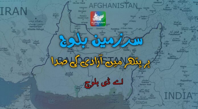 سرزمین بلوچ: ہر پتھر میں آزادی کی صدا تحریر اے ڈی بلوچ