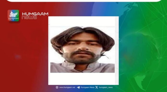 خضدار میں سرکاری سرپرستی میں چلنے والے آلہ کاروں نے نوجوان کو قتل کردیا ۔بی وائی سی