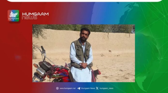کراچی پاکستانی فورسز کے ہاتھوں جبری لاپتہ افراد کے لواحقین نے ماڑی پور کے قریب دھرنا دے دیا