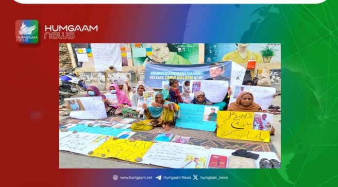 کراچی بلوچوں کی بازیابی کا مطالبہ شدت اختیار کرگیا، لاپتہ نوجوان صادق مراد بازیاب