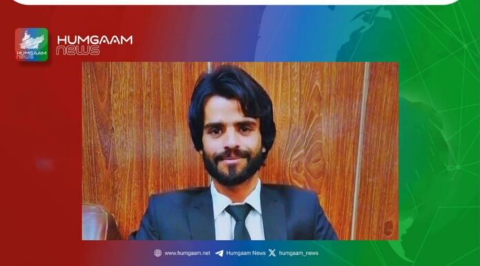 واشک قابض پاکستانی فورسز نے حنیف ایڈوکیٹ کو لاپتہ کردیا