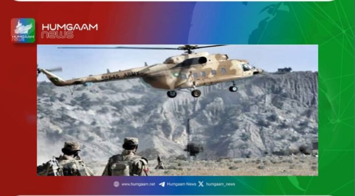 پنجگور میں قابض پاکستانی فوج کی فوج کشی شروع