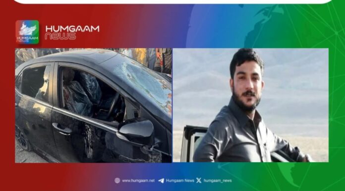 پنجگور، نیشنل پارٹی کے رہنما رحمت صالح بلوچ کے بھائی ولید صالح فائرنگ میں قتل